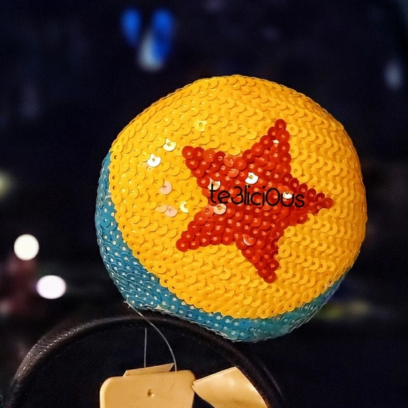 DISNEY LOUNGEFLY PIXAR LUXO BALL EARS HEADBAND - Picture 3 of 6